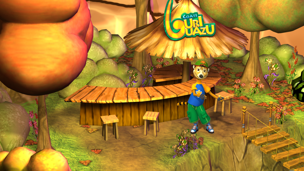Gurí en el mundo de la selva